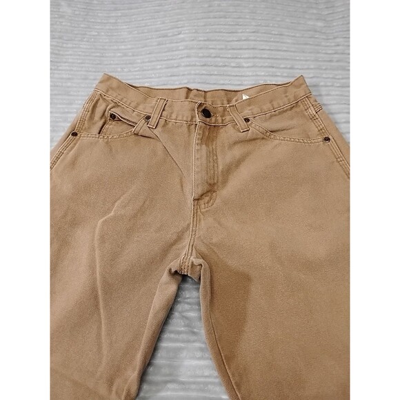 Dickies Carpenter camel khaki jeans mens 30 X 32 workwear - Picture 3 of 14